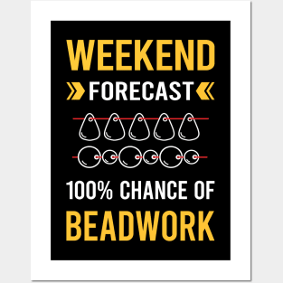 Weekend Forecast Beadwork Beading Bead Beads Posters and Art